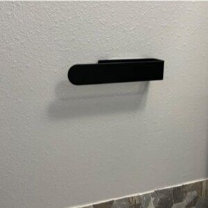 Hand Towel Holder/Hand Towel Bar - Black Face Towel Holder Self Adhesive